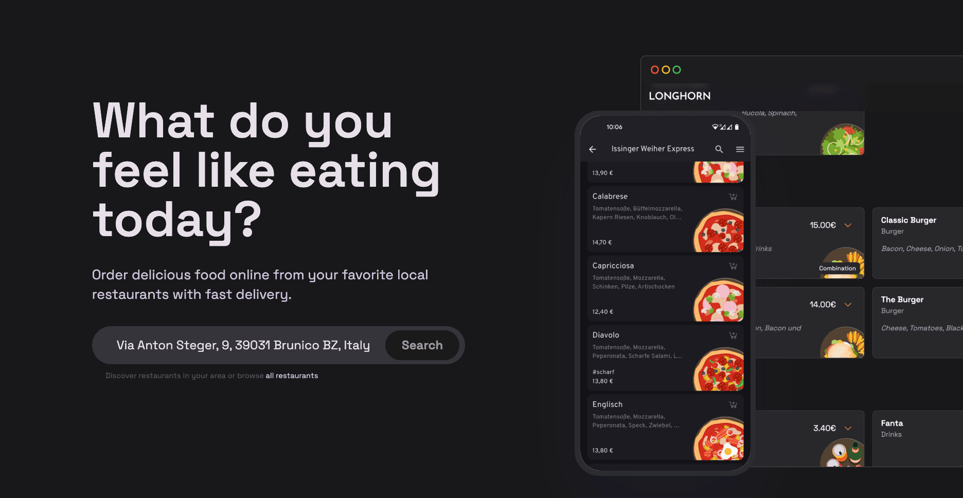 Gustaio.app restaurant discovery and online ordering platform